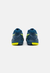 ASICS GEL-RESOLUTION 9 - Vairāku kortu tenisa apavi - mako blue/safety yellow