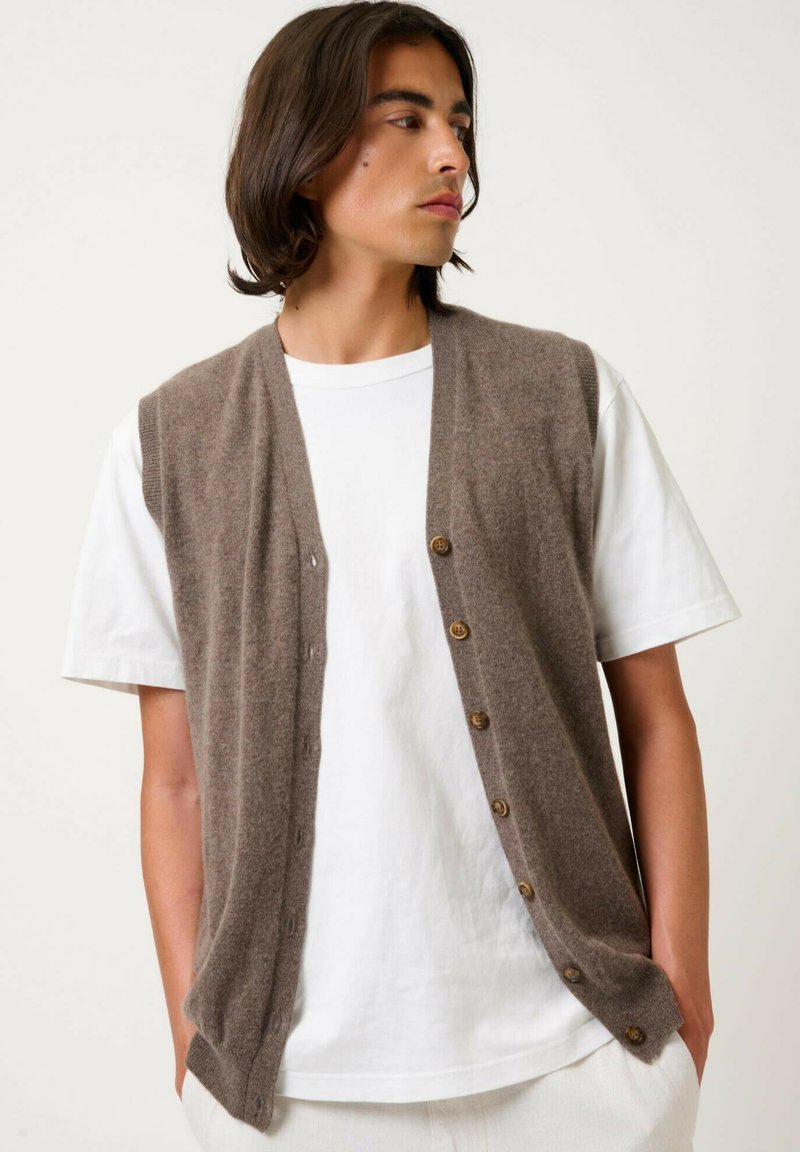 Authentic Cashmere HUGO - Vesta - mottled taupe