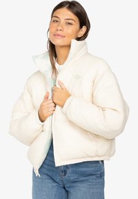 COZY PUFFER - Dunjacka - white cap