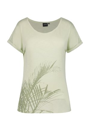 MIDLAYER VINEYARD - T-shirt med print - hellgrün
