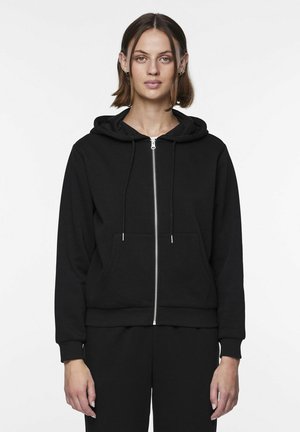 Pieces HOODIE PCCHILLI - Jersey con capucha - black