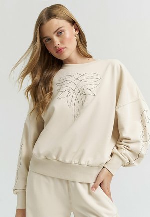 LONG SLEEVE COWBOY - Felpa - cream
