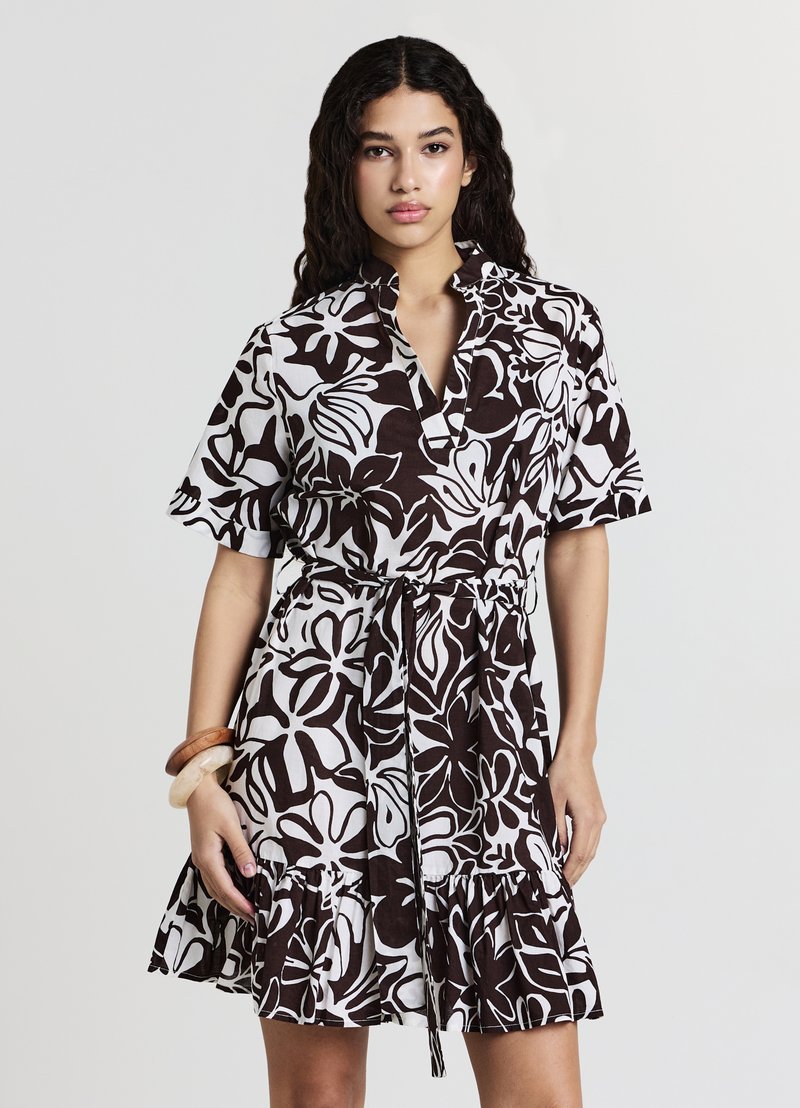 Calliope Freizeitkleid - var marrone