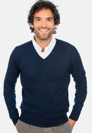 Mahogany TOR-FIRST - Strickpullover - dress blue