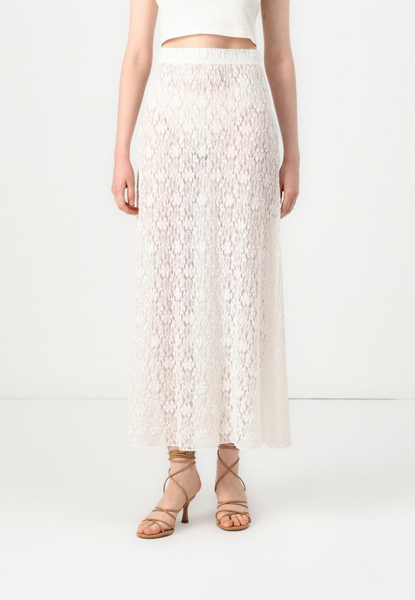 ONLLORENZA SKIRT - Maxi skirt - egret