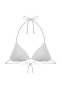Yamamay TEXTURED - Bikini top - white plain