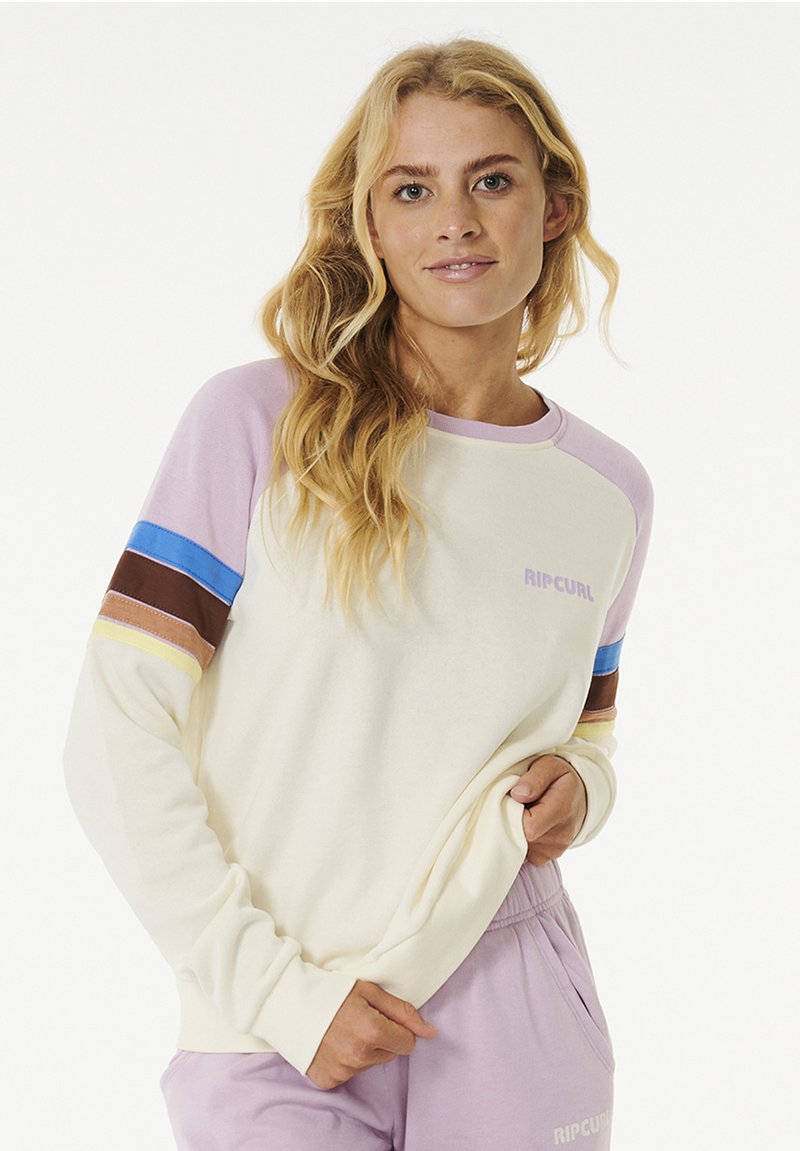 Rip Curl SURF REVIVAL RAGLAN CREW Sweatshirt lilac/violet ZALANDO.FR