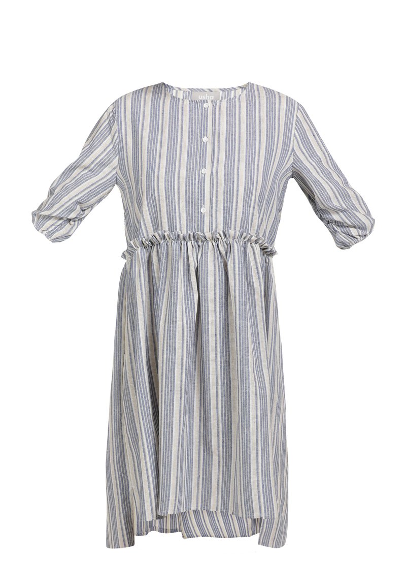 usha Jurk lichtblauw usha Jurk lichtblauw