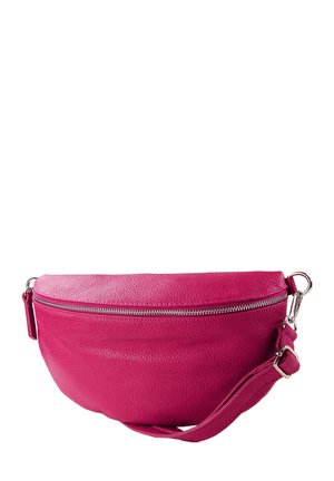 DrachenLeder Umhängetasche - pink