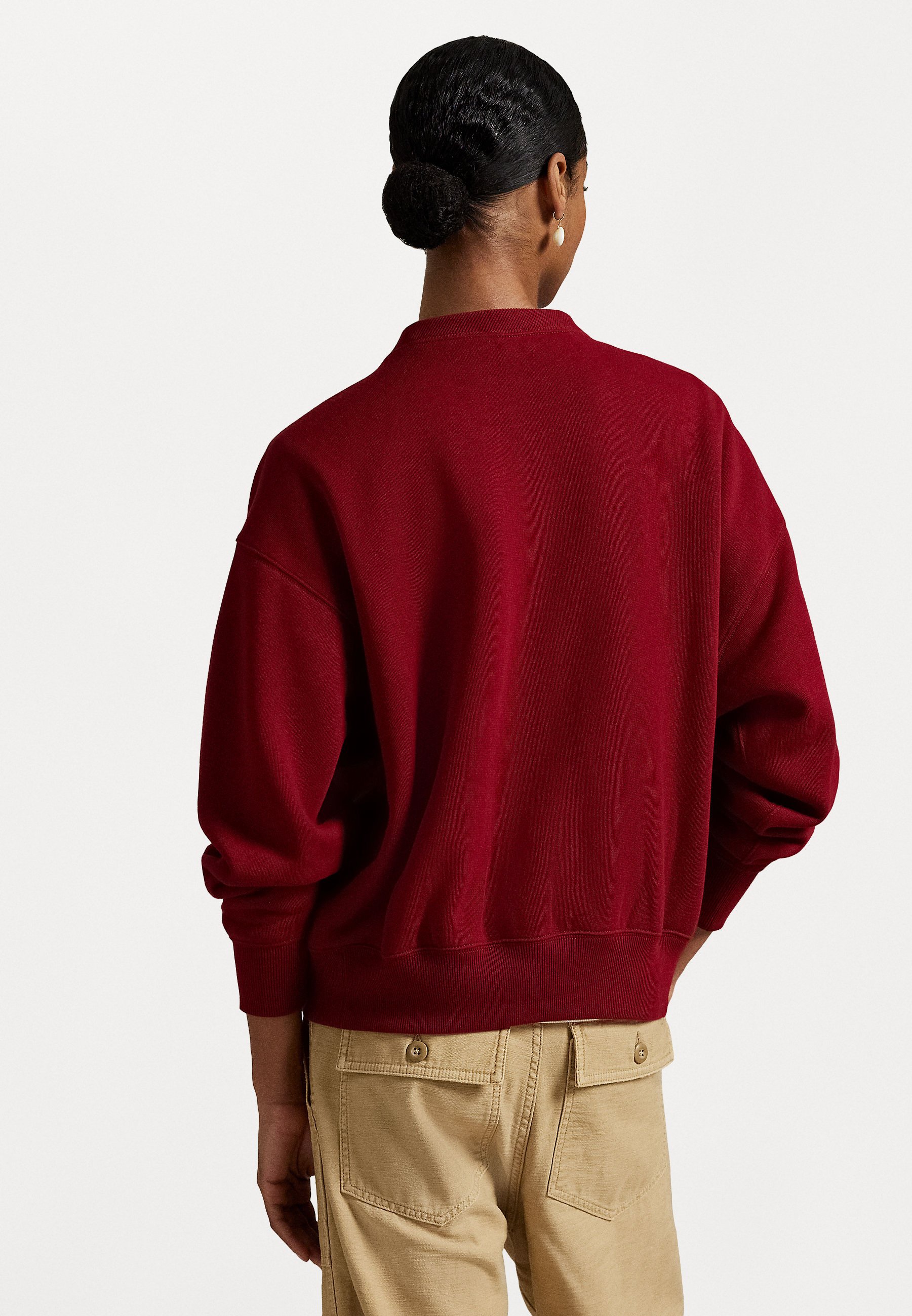 Polo Ralph Lauren FLEECE CREWNECK - Strickpullover - holiday red
