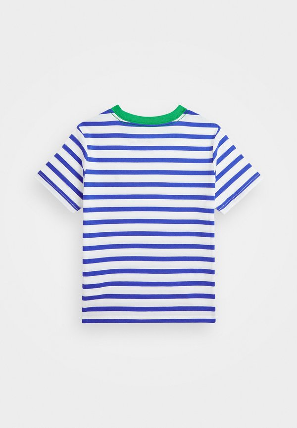 STRIPED COTTON JERSEY RINGER TEE - Print T-shirt2