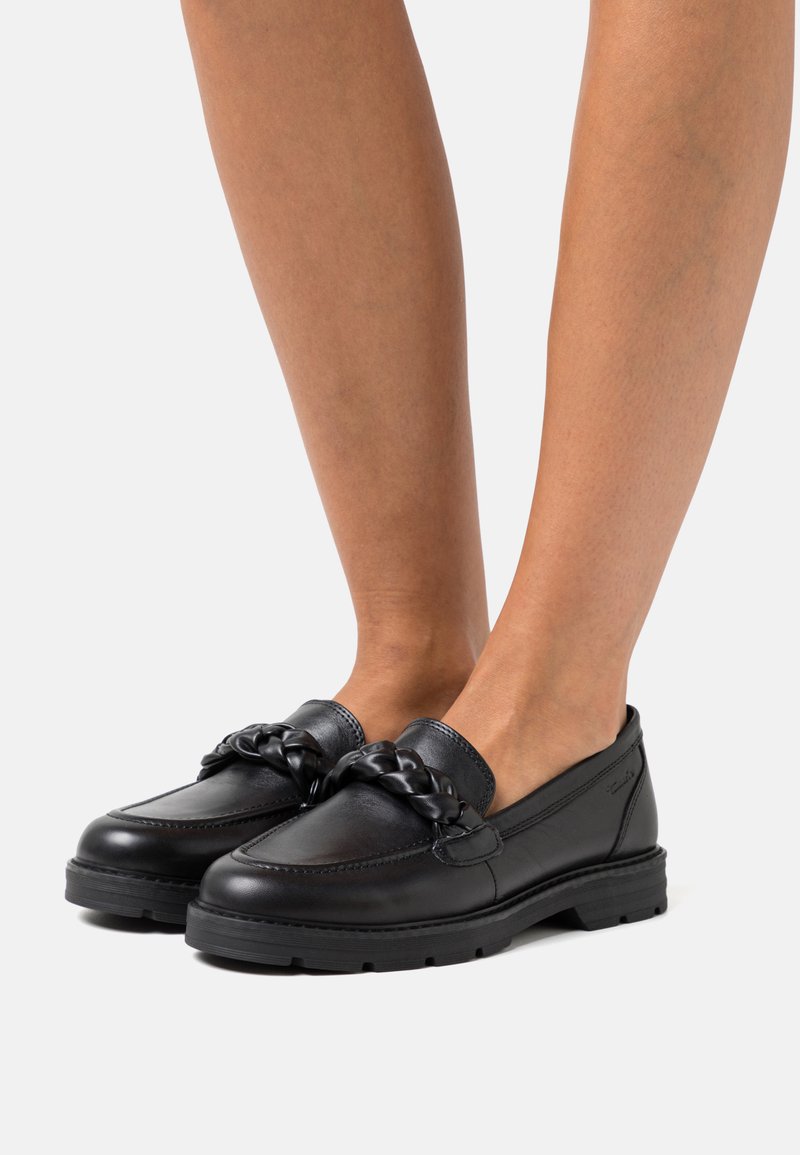 mocassin tamaris noir