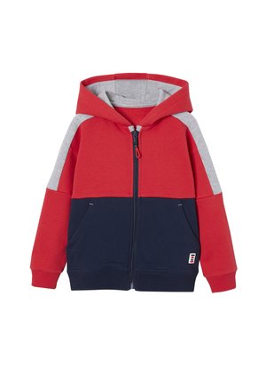 Zip-up sweatshirt - rot