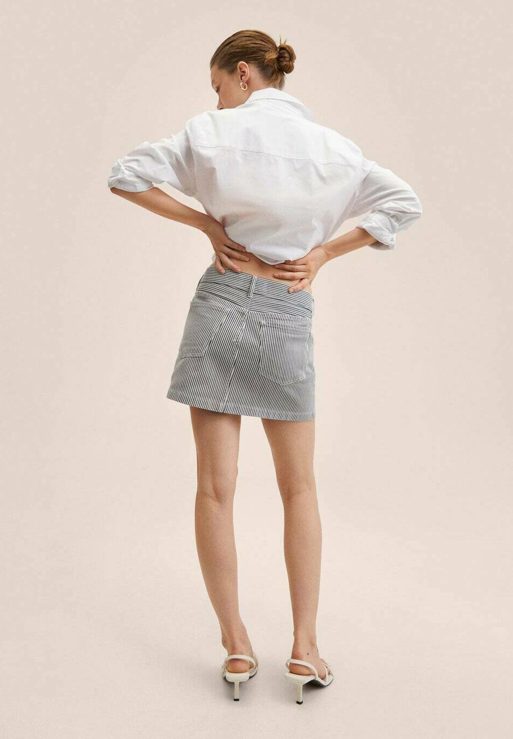 Mango KYOMI - Gonna di jeans - czarny/nero - Zalando.it