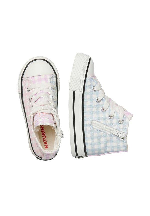 Lauflernschuh – weiß rosa