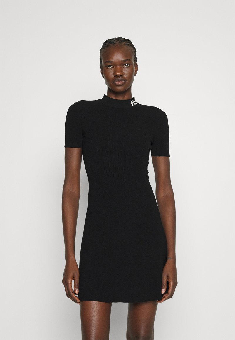 HUGO SARTY Strickkleid black/schwarz Zalando.de