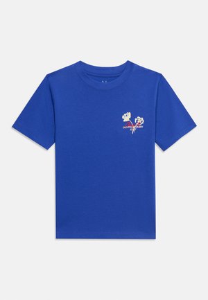 Jack & Jones Junior, JORHYERES BACK CRAYON TEE  - T-shirts print - bluing