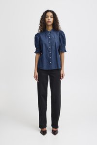 ICHI BORGIE - Skjorta - washed dark blue