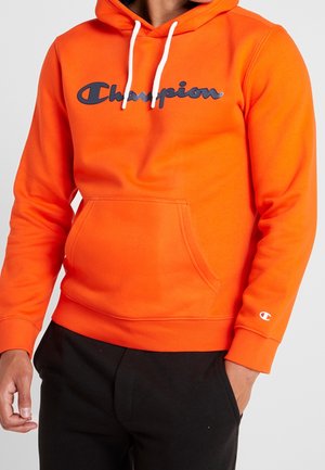 Felpa con cappuccio - orange