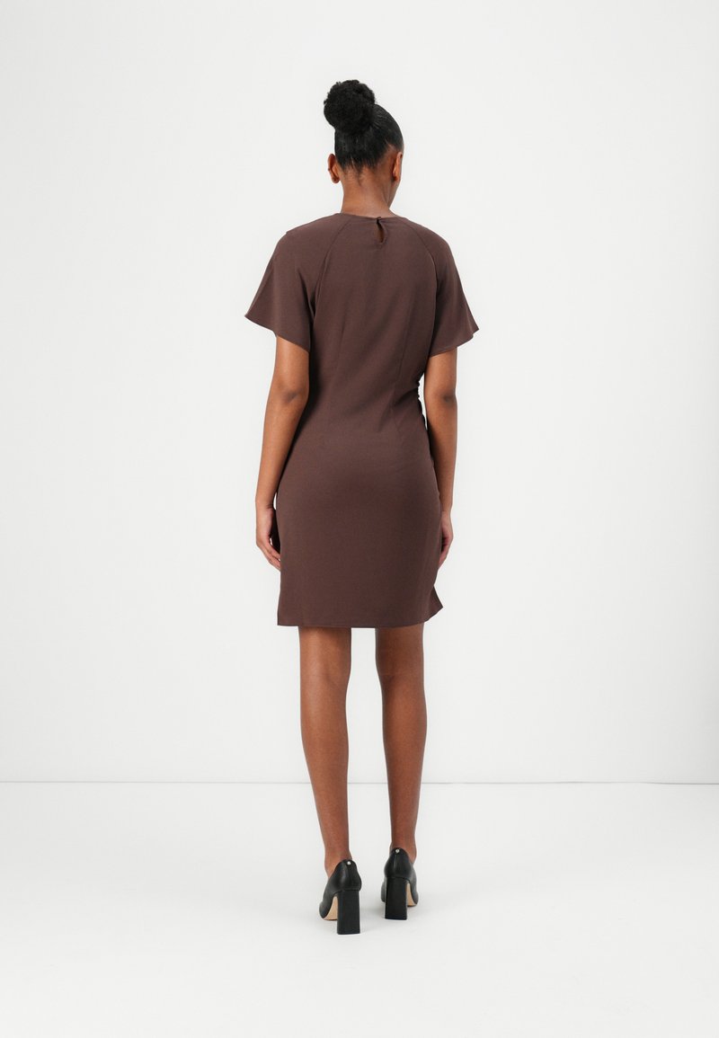 a brown dress in french Beautiful Gunne Sax Inspired Dress