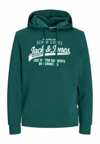 LOGO - Hoodie - deep teal