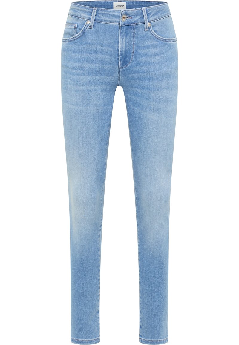 mustang Jeans Skinny Fit blauw