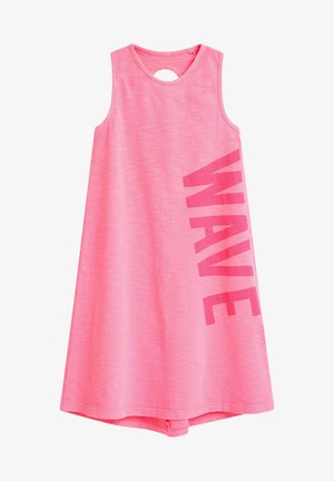 Next SLEEVELES - Žerzejové šaty - pink