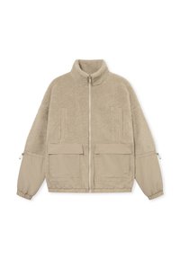 CARSON - Fleecejas - beige