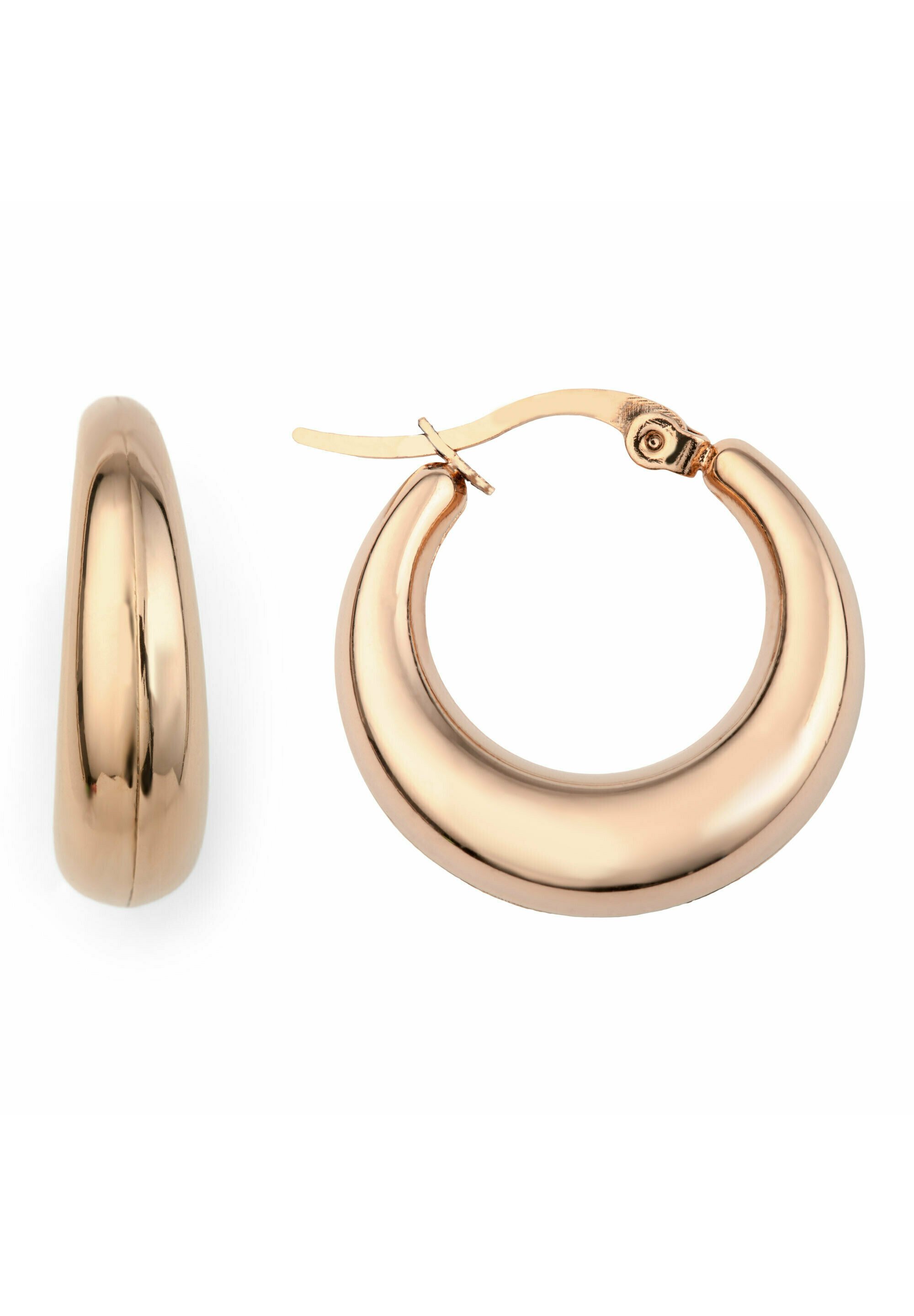 Rose gold earrings
