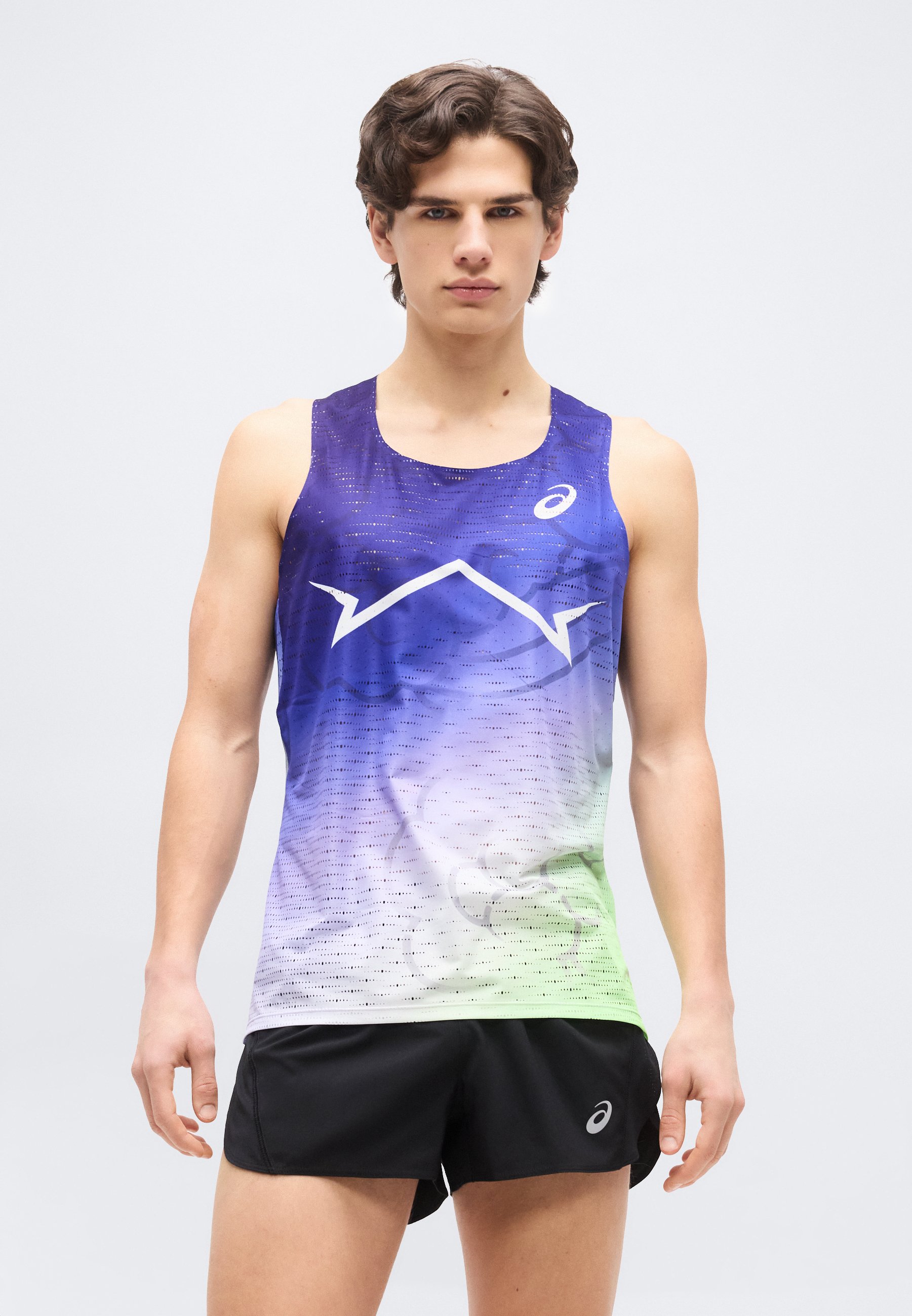 ASICS MEN METASPEED SINGLET - Top - purple/green/paars - Zalando.nl