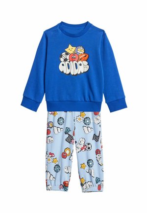 SEASONAL ESSENTIALS FUN TRACK SUIT KIDS - Tracksuit - royal blue   white