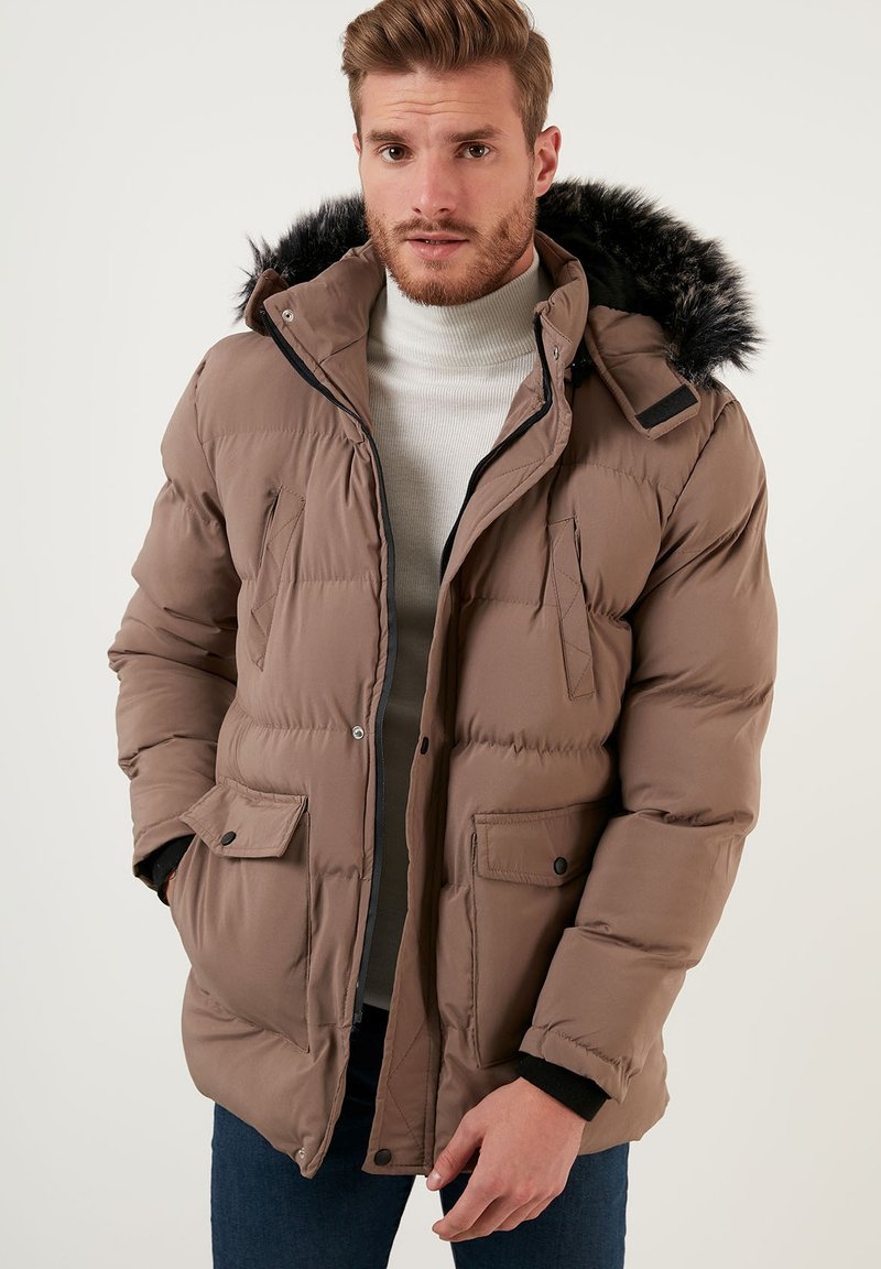 Buratti Žieminis paltas - mink color