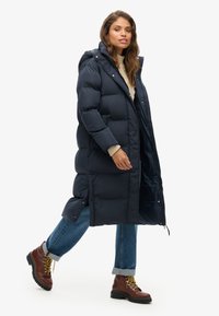 Superdry & Co PUFFER - Abrigo de invierno - eclipse navy