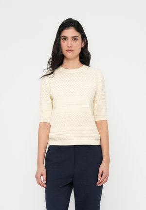 VIMILOS O NECK - Osnovna majica kratkih rukava - whisper white