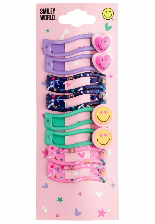 SMILEY 8 PACK  – REGULAR FIT – Haar-Styling-Accessoires – lilac purple