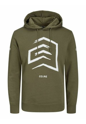 Sweat à capuche - olive