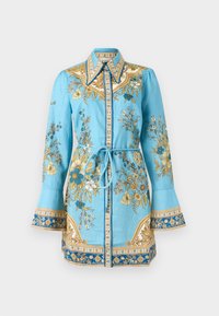 CASSIE MINI DRESS - Skjortekjole - blue