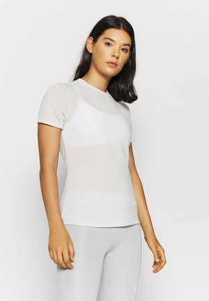 W ACTIVE TRAIL WOOL - T-shirts med print - tin grey heather