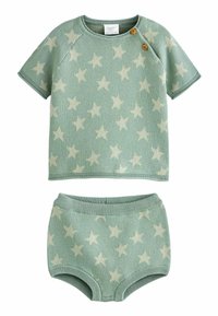 Next SET  - REGULAR FIT - T-shirts print - sage green