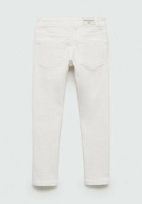 Mango Kids Džíny Slim Fit - white