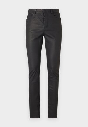 The Kooples PANTALON  - Odinės kelnės - black