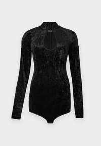 QIPAO PLACHET - Hosszú ujjú felső - black