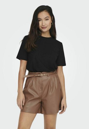 ONLY EINFARBIGES - T-shirt basic - black