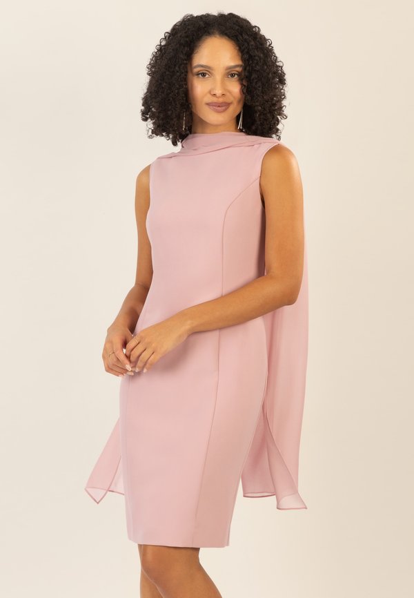 MIT STOLA - Cocktailkleid/festliches Kleid - mauve