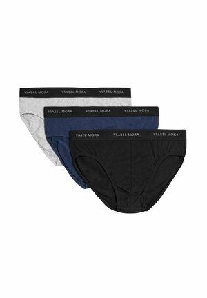 PACK DE 3 BÁSICOS LISOS - Braguitas - grey/blue/black