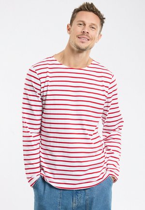 Armor lux, ARMOR LUX T SHIRT_TOP - T-shirt à manches longues - blanc braise
