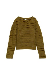 OPEN  - Svetr - warm moss green