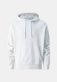 JJECHARGE HOOD - Kapuzenpullover - white melange