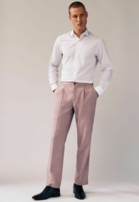 Next TEXTURED SIDE ADJUSTER REGULAR FIT - Housut - pink