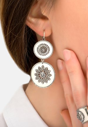 Satellite Paris ON-TREND AND PRESTIGE CRYSTAL SLEEPER FARAH - Boucles d'oreilles - silver coloured